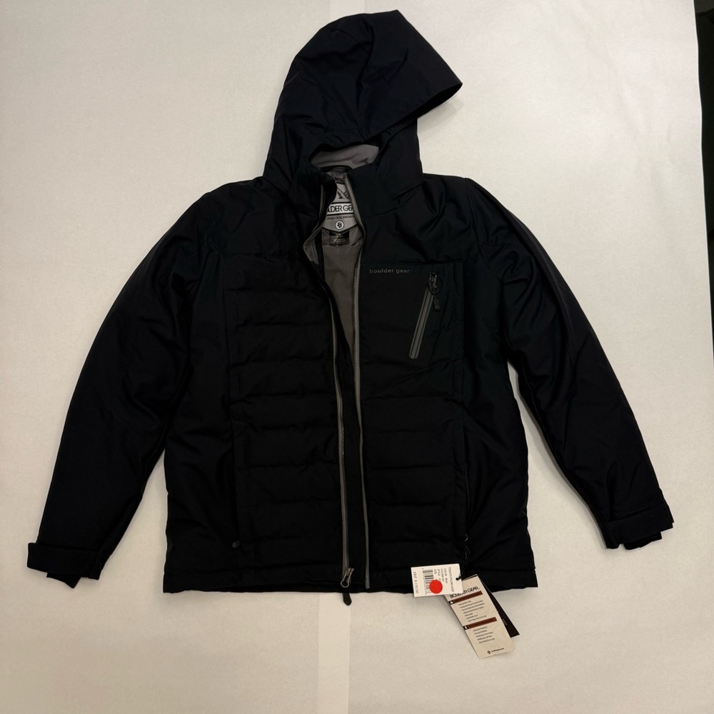 Boys Ski Hooded Puffer Jacket and Pants Set